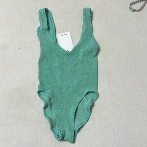 NWT Bond eye crinkle one piec one size